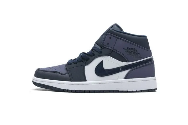 -zapatillas de baloncesto Air Jordan Retro 1 Mid AJ para hombre y mujer, auténticas y originales, cómodas