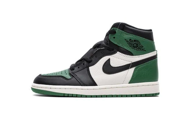 -zapatillas de baloncesto Air Jordan Retro 1 Mid AJ para hombre y mujer, auténticas y originales, cómodas