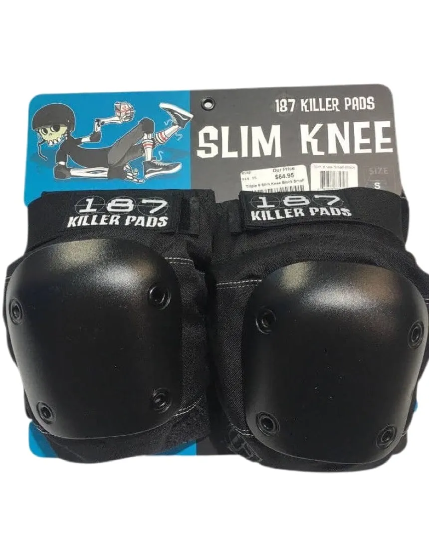 187 Killer Slim Knee Pads - Black