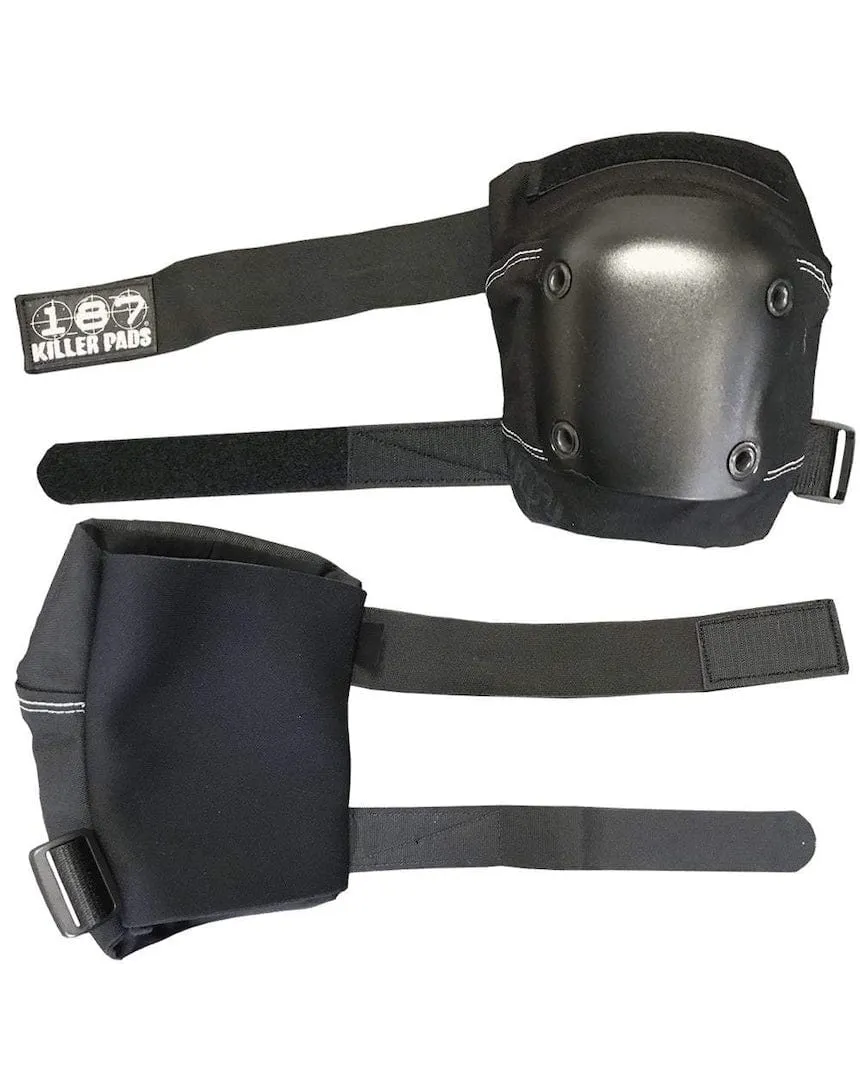 187 Killer Slim Knee Pads - Black