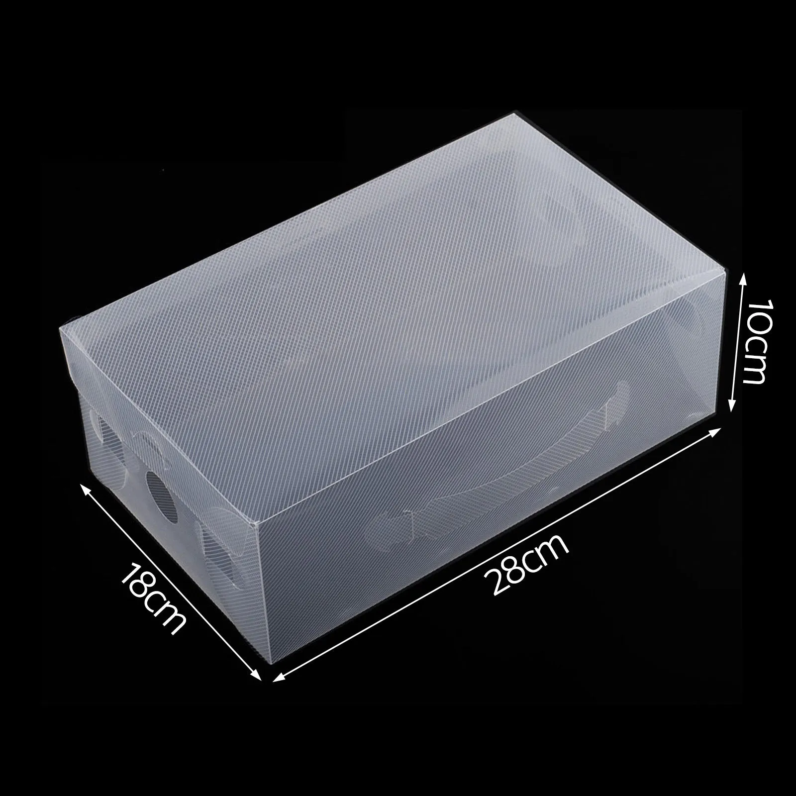 20X Transparent Foldable Stackable Shoe Boxes - Artiss