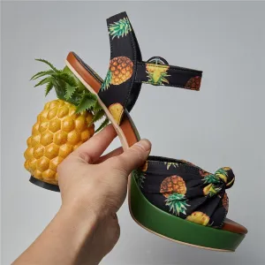 21 PINEAPPLE High Heel Sandals