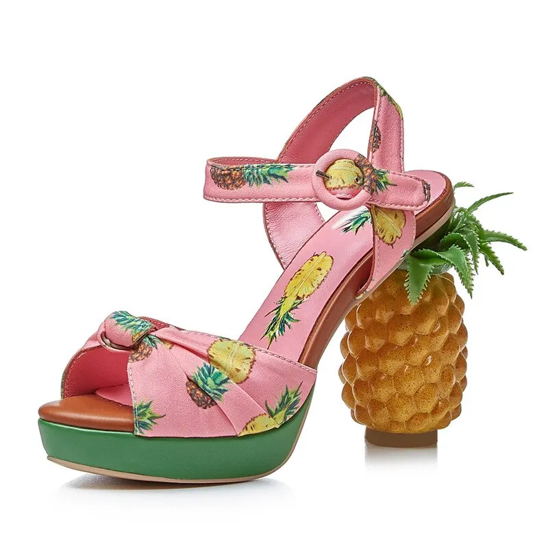 21 PINEAPPLE High Heel Sandals