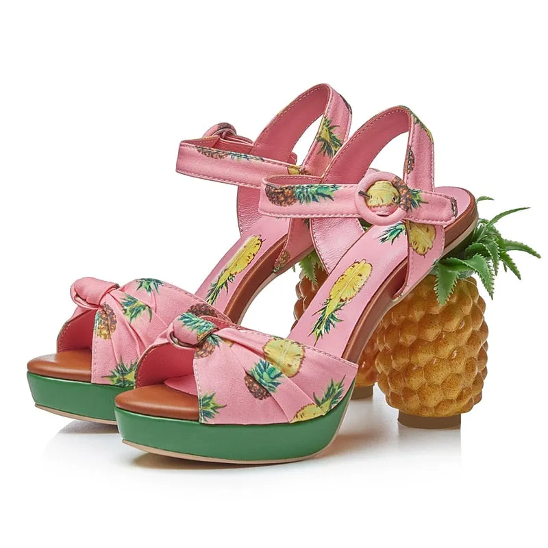 21 PINEAPPLE High Heel Sandals