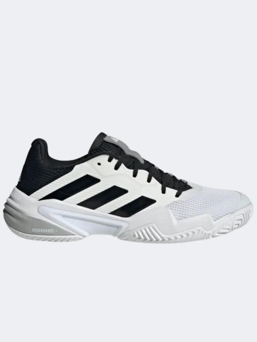 Adidas Barricade 13 Men Tennis Shoes White/Black/Grey