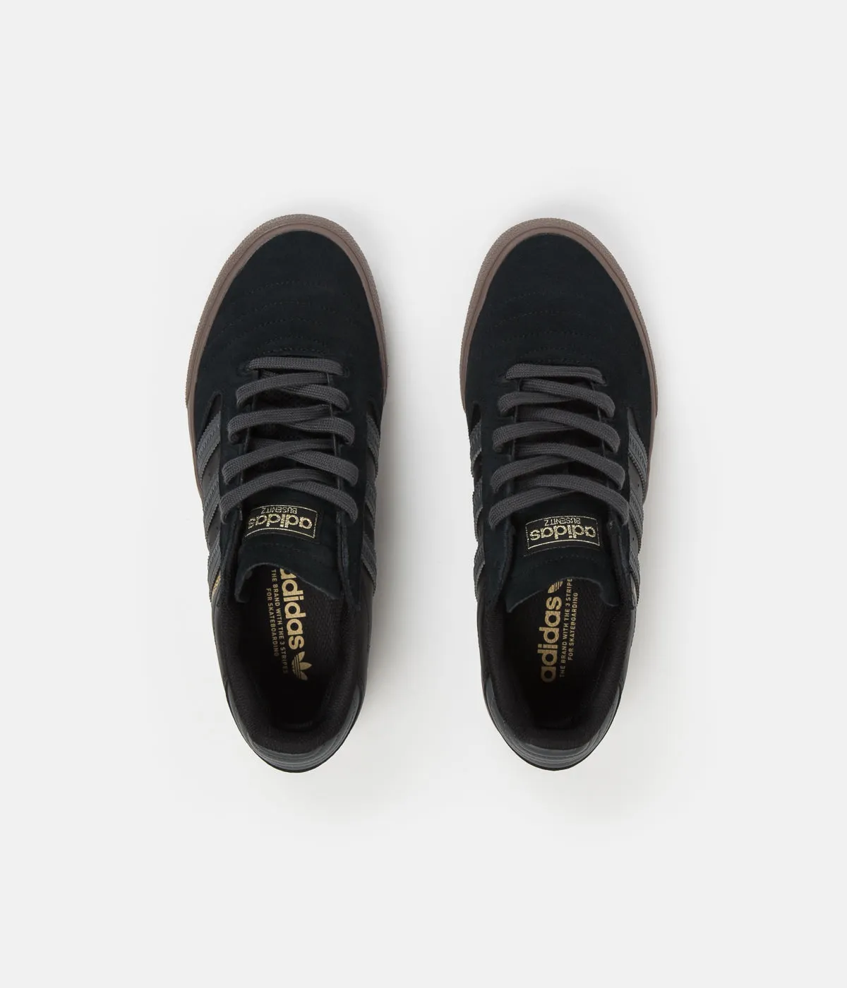 Adidas Busenitz Vulc II Shoes - Core Black / Grey Six / Gum