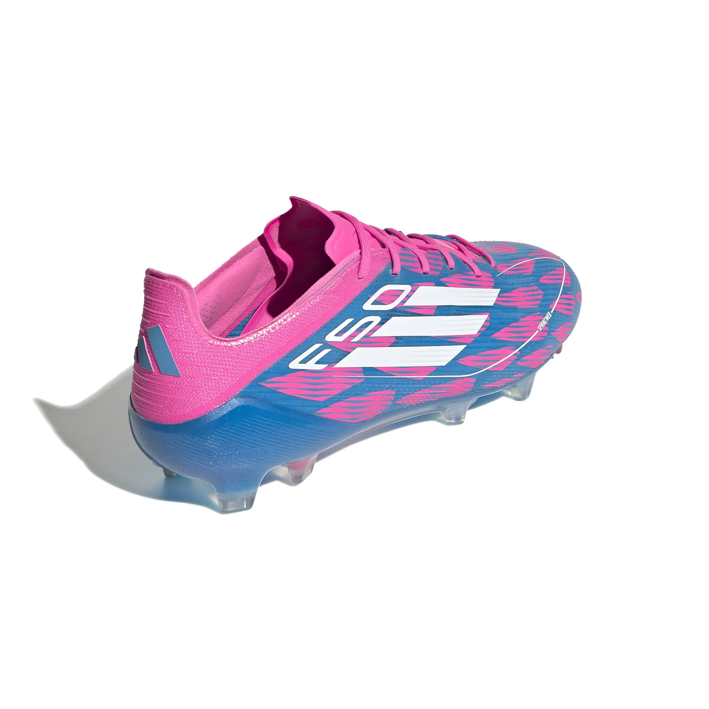 adidas F50 Elite FG Firm Ground - Solar Blue/ FTWhite/ Solar Pink