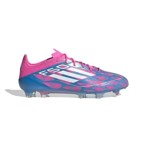 adidas F50 Elite FG Firm Ground - Solar Blue/ FTWhite/ Solar Pink