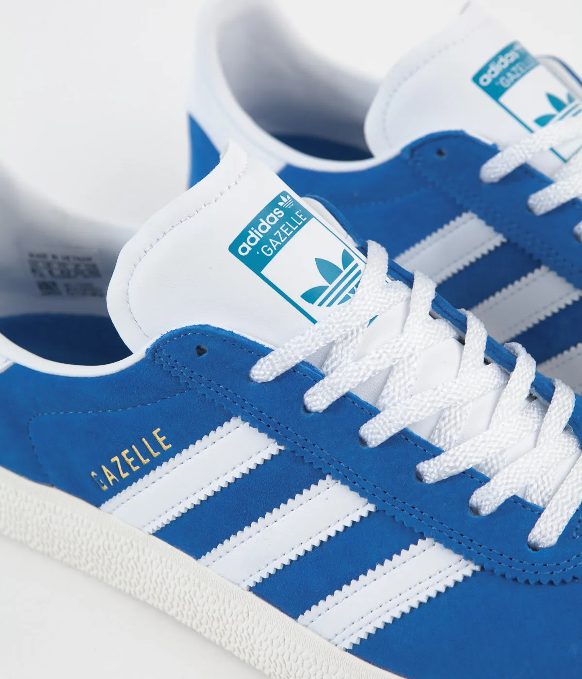 Adidas Gazelle ADV Shoes - Bluebird / White / White