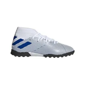 Adidas Nemeziz 19.3 Tf J Ps/Gs-Boys Turf Shoes White/Blue Eg7235