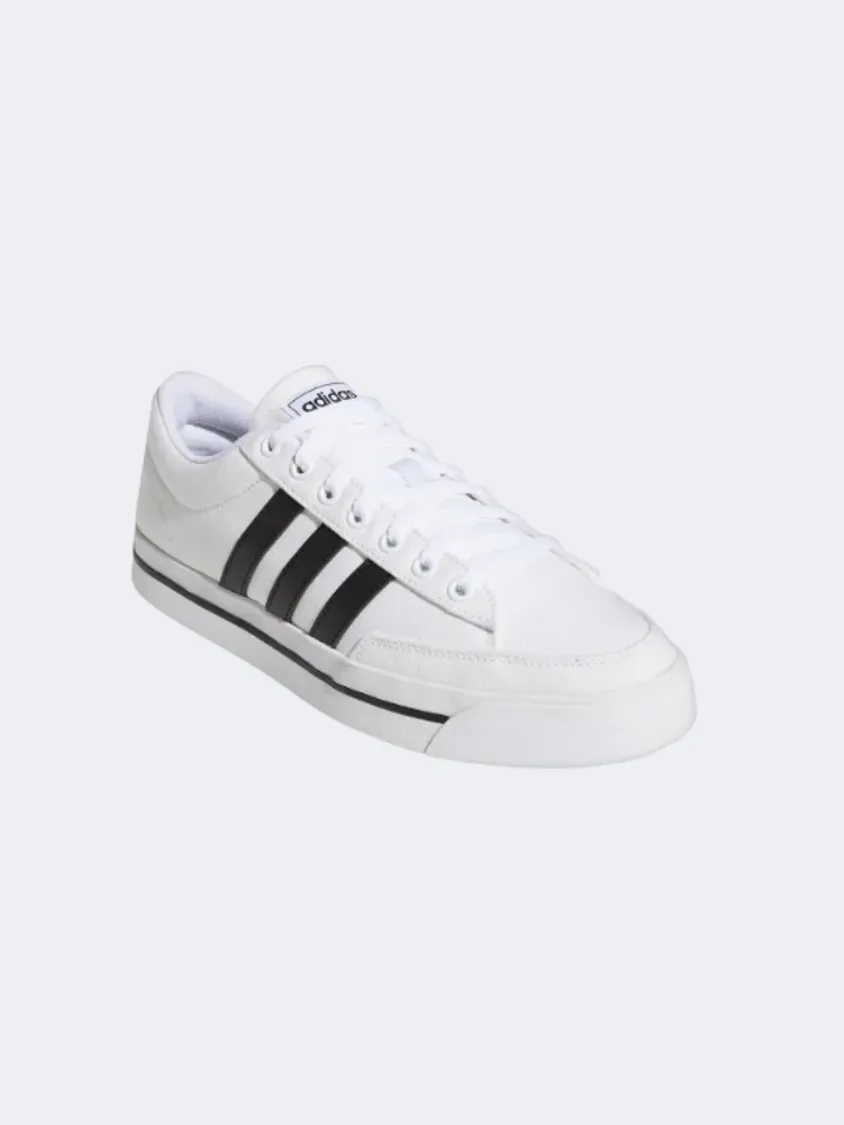 Adidas Retrovulc Canvas Men Sportswear Shoes White/Black