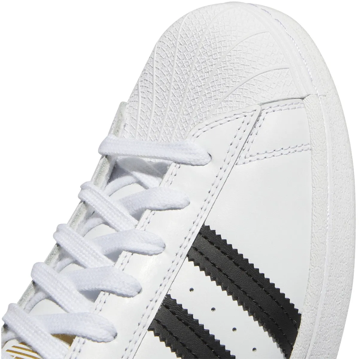 Adidas Superstar ADV Skateboard Shoe - White/Core Black/White