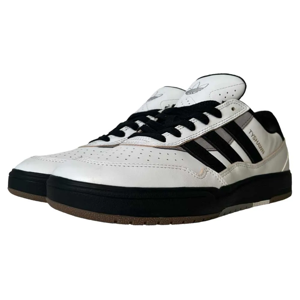 Adidas Tyshawn 2 II White Black Gray Leather Shoes