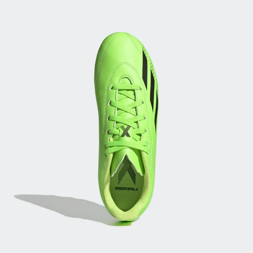 ADIDAS X SPEEDPORTAL.4 FLEXIBLE GROUND BOOTS - GREEN