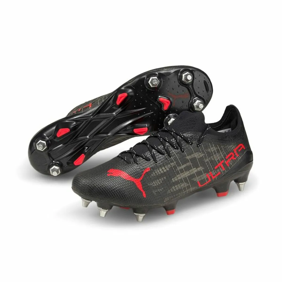 Adult's Football Boots Puma  Ultra 1.3 MxSG Black