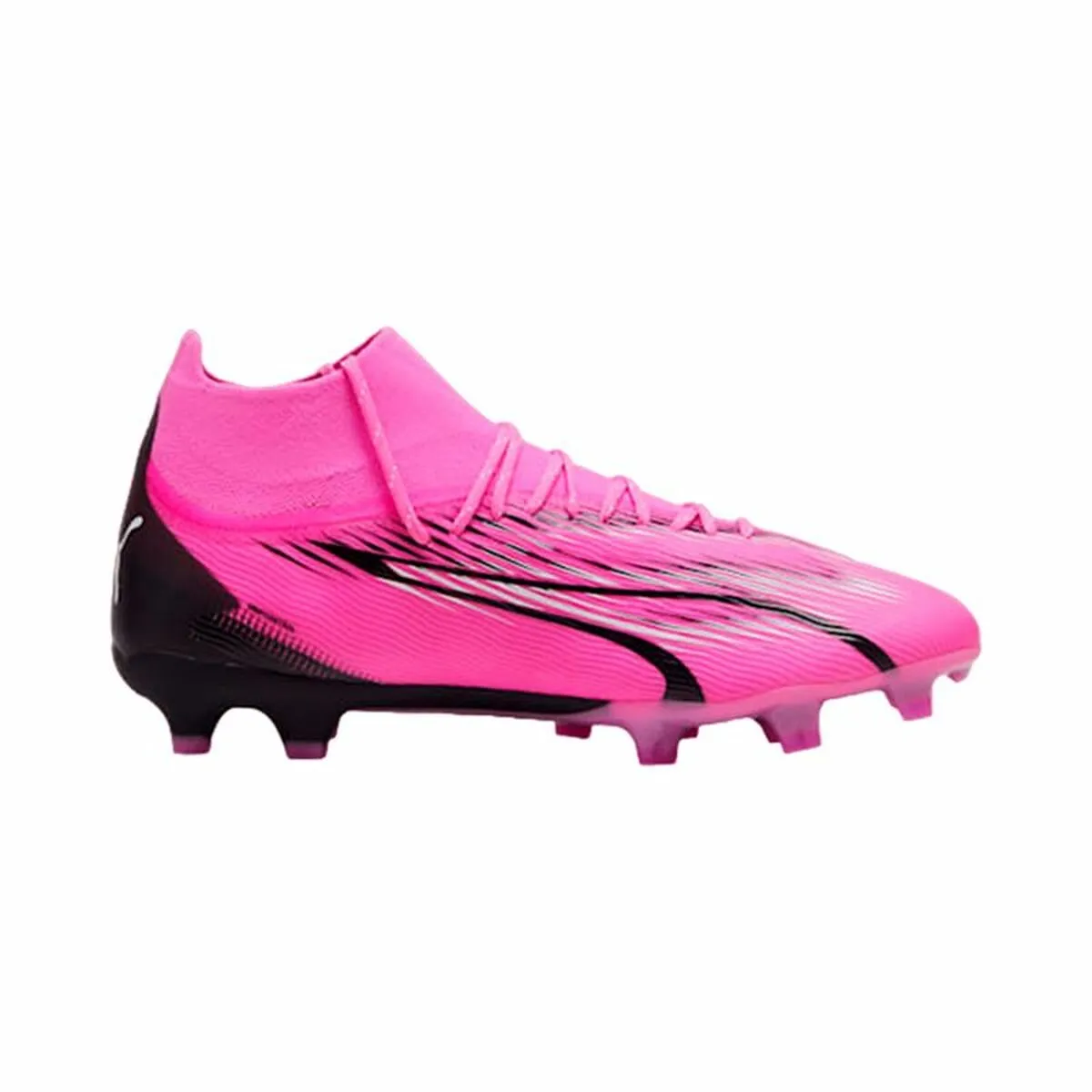 Adult's Football Boots Puma Ultra Pro FG/AG White Pink