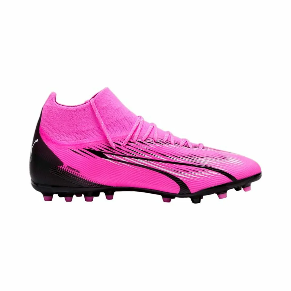 Adult's Multi-stud Football Boots Puma Ultra Pro MG White Dark pink