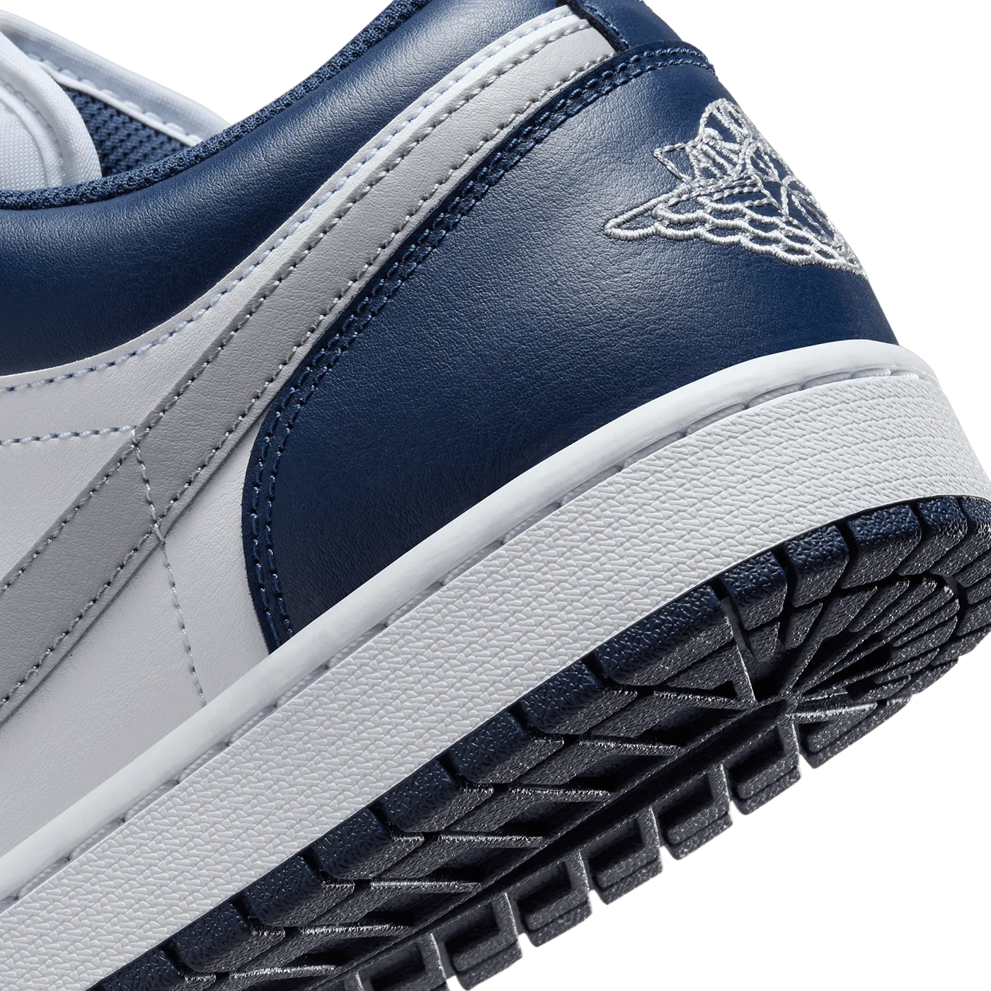 Air Jordan 1 Low 'White and Midnight Navy'