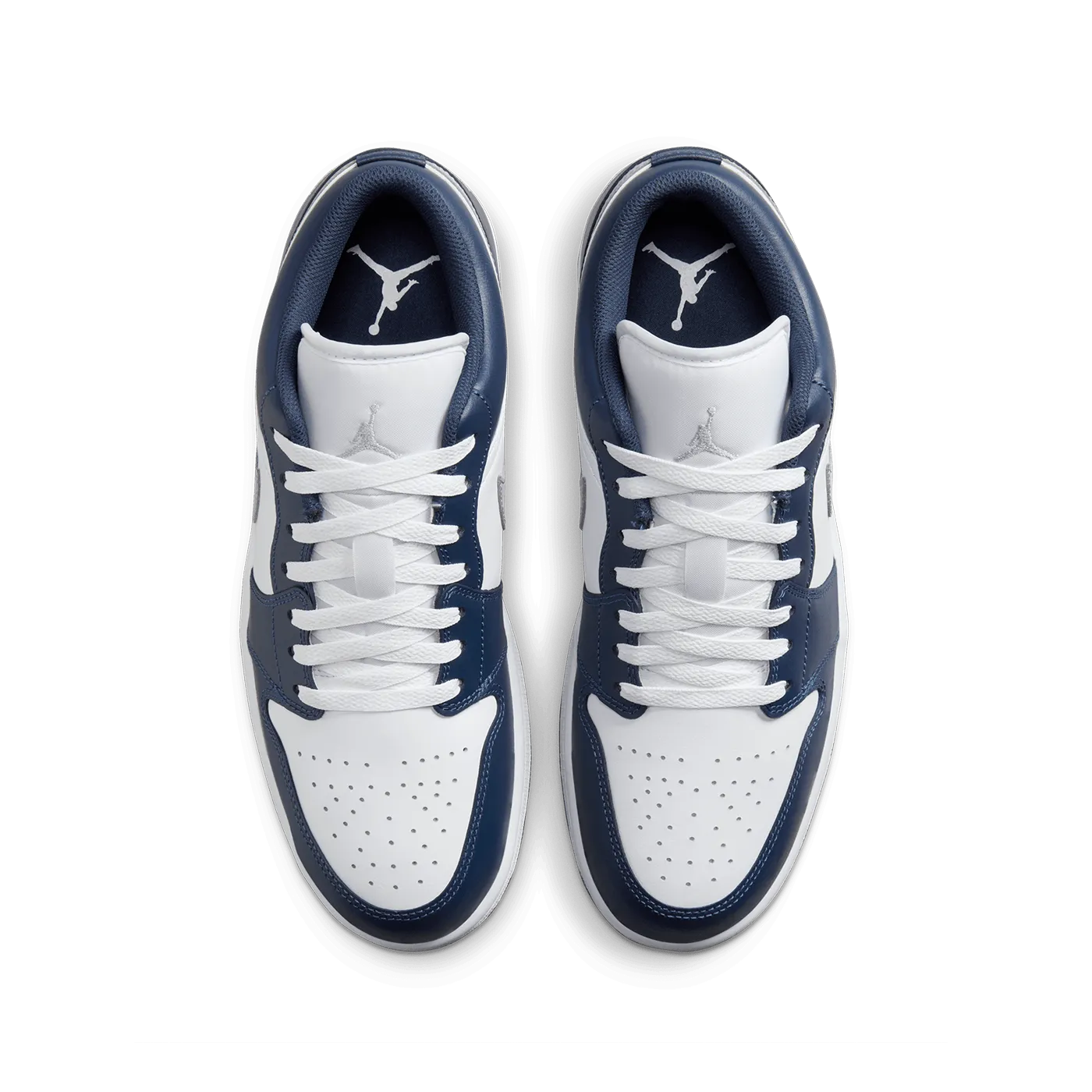 Air Jordan 1 Low 'White and Midnight Navy'