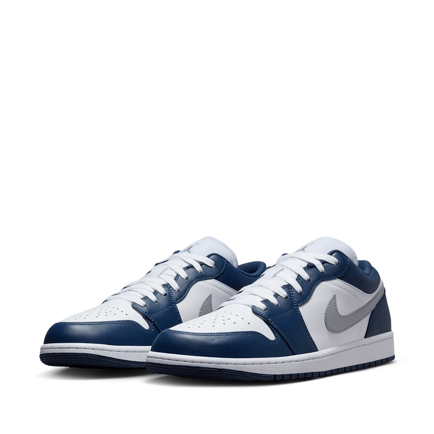 Air Jordan 1 Low 'White and Midnight Navy'