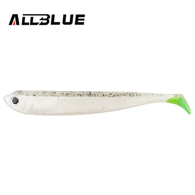 ALLBLUE 3pc/lot 9g/12cm Handmade Soft Bait Fish Fishing Lure Shad Manual Silicone Bass Minnow Swimbait Plastic Lure Pasca Peche