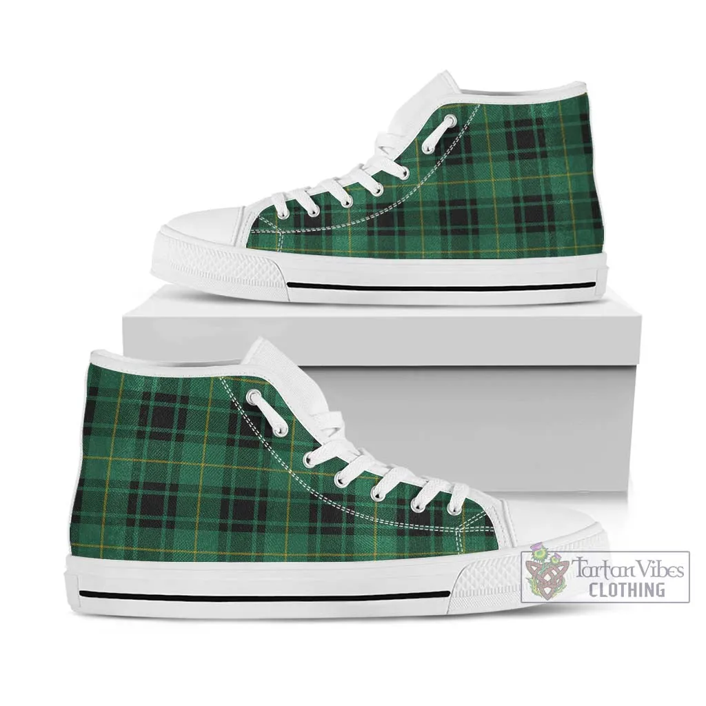 Arthur Ancient Tartan High Top Shoes