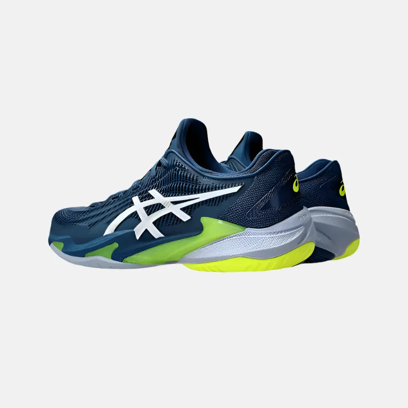 Asics Court FF 3 Men's Tennis Shoes - Mako Blue/White