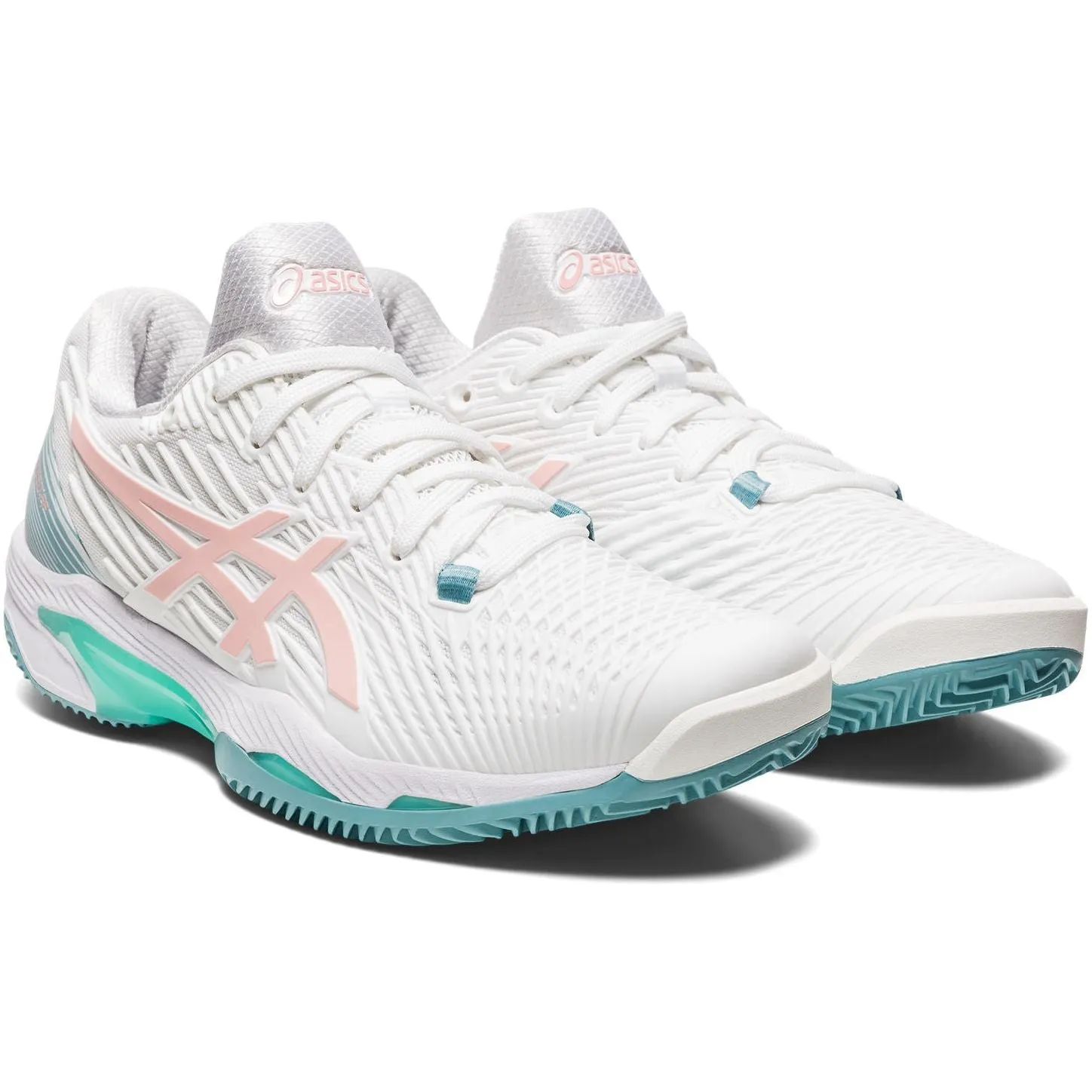 Asics Solution Speed FF 2 Clay Womens Tennis Shoes - White