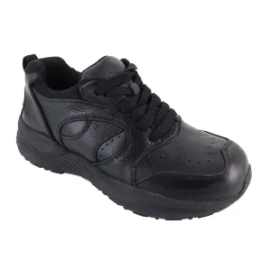 Athletic Black Lace-Up GAL10M Mens Orthopedic Shoes