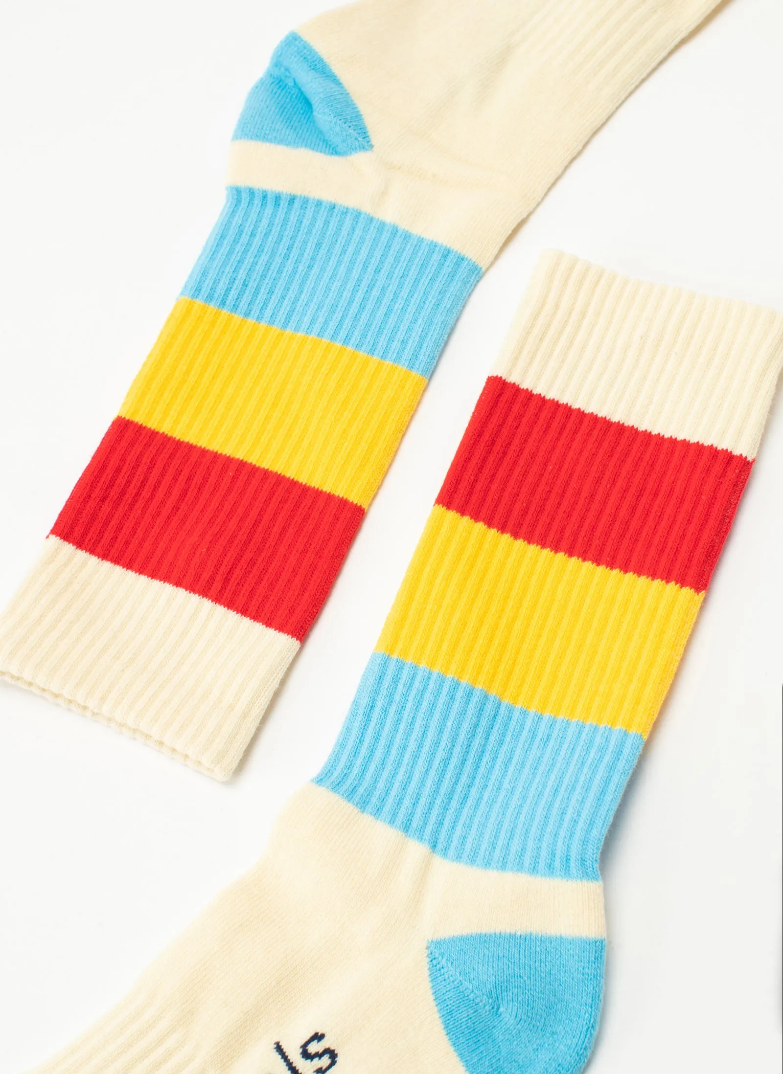 B.Cools 2-Pack Sock Stripe/Navy