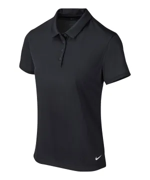 Black/White - Women’s Nike victory solid polo