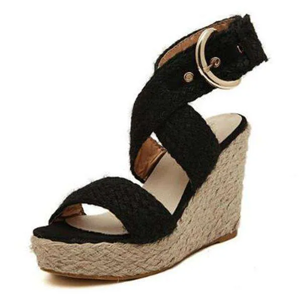 Boho Summer Wedges