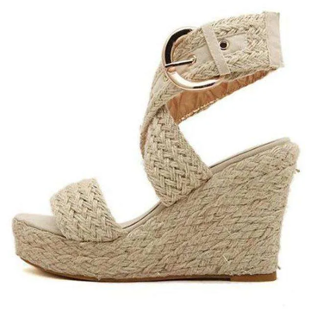 Boho Summer Wedges