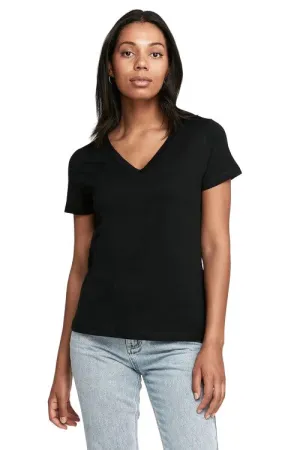 Bonds Womens Originals Light Weight V Tee Cotton Tshirt Black