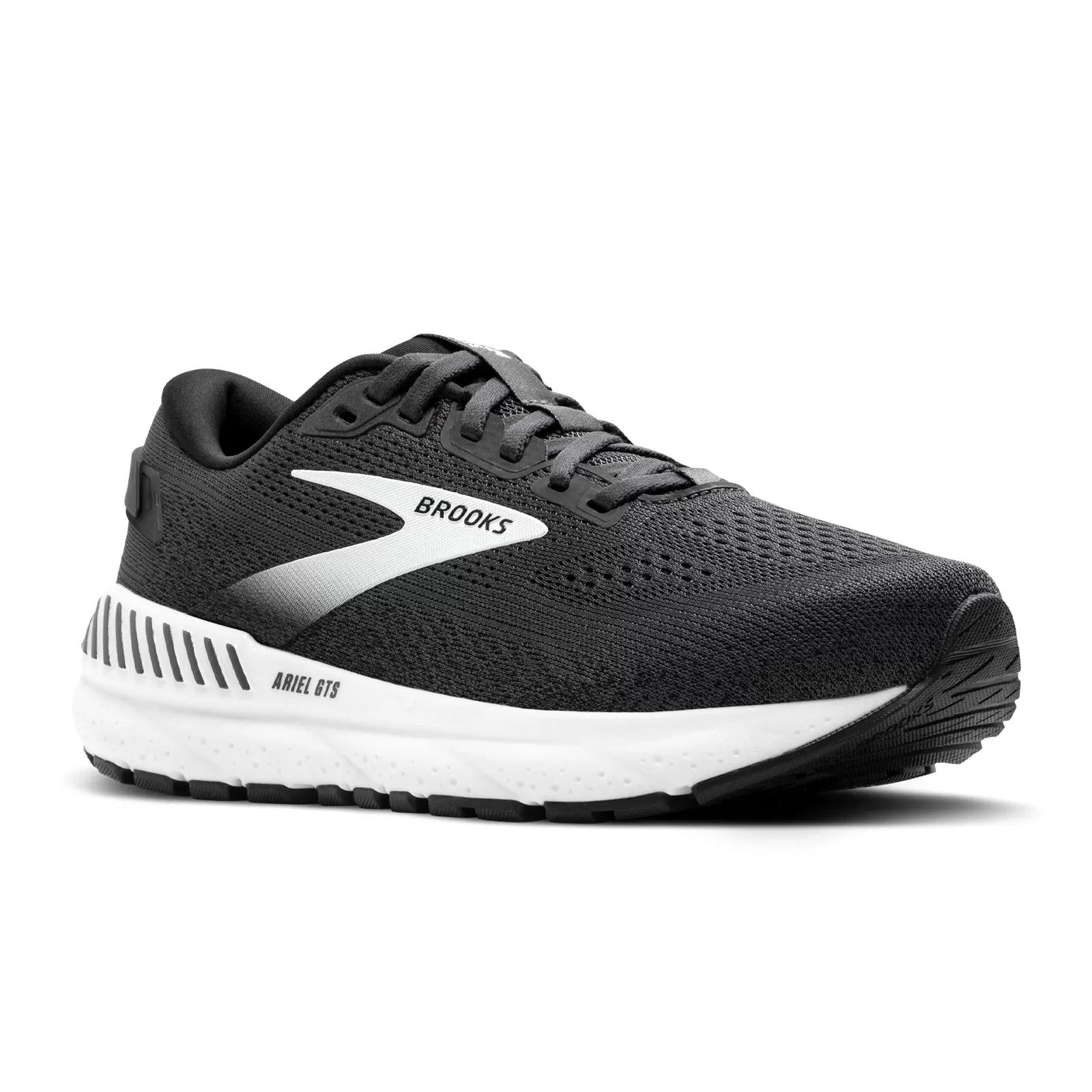 Brooks Ariel GTS 24 Running Shoe (Women) - Ebony/Black/White