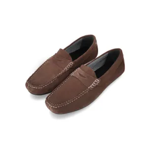 Brown Nubuck Drivers