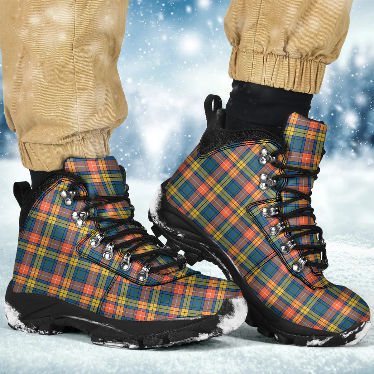 Buchanan Ancient Tartan Alpine Boots