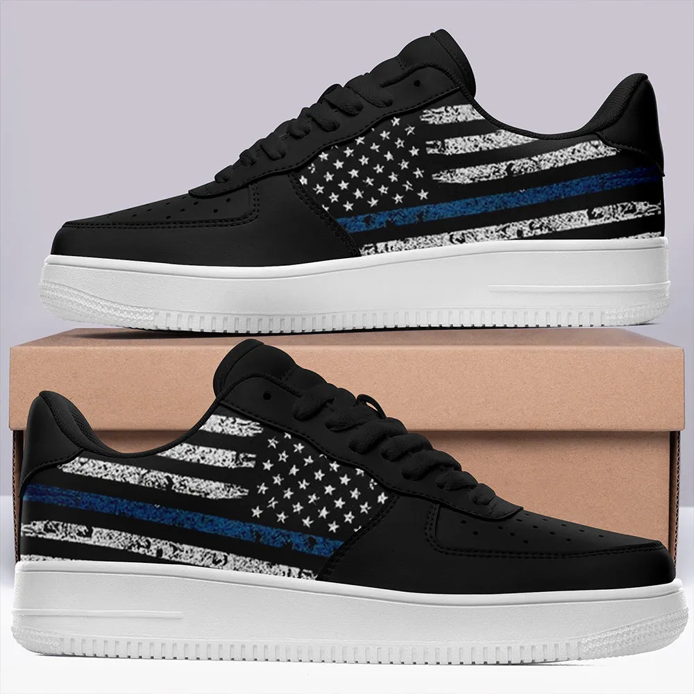 Business gifts ideas, Thank you gifts for clients AF1-B05607 Custom AF1 American Flag, USA Flag Sneakers AF1, Shoes, Printed Shoes