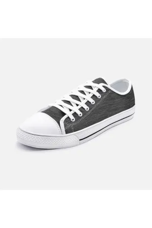 Carbon Fiber Unisex Low Top Canvas Shoes