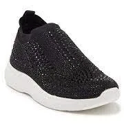 CARIN SNEAKER WITH SPARKLING CRYSTAL DETAILING