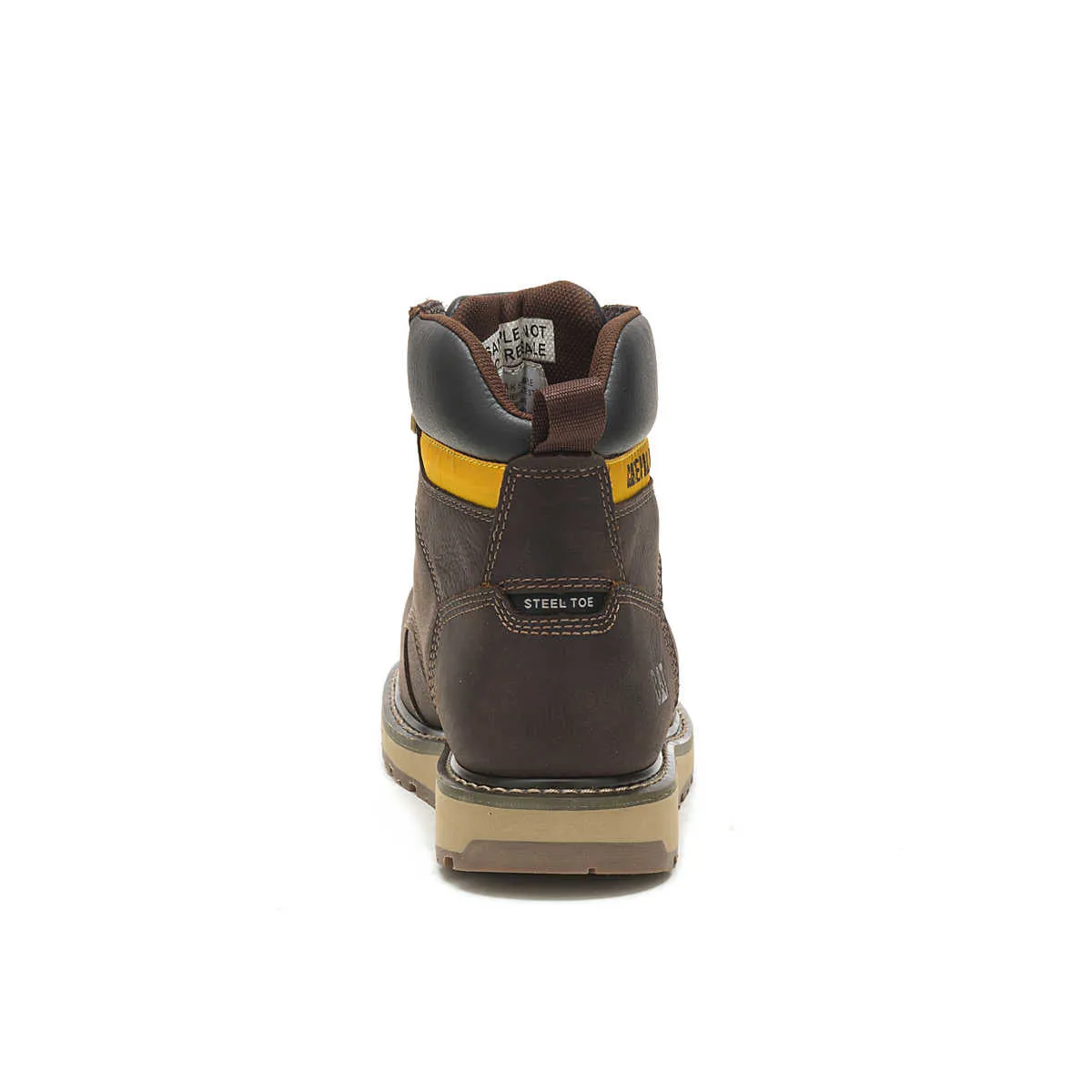 Caterpillar CALIBRATE ASTM F2413-18 P91418 Steel Toe Brown Work Boot