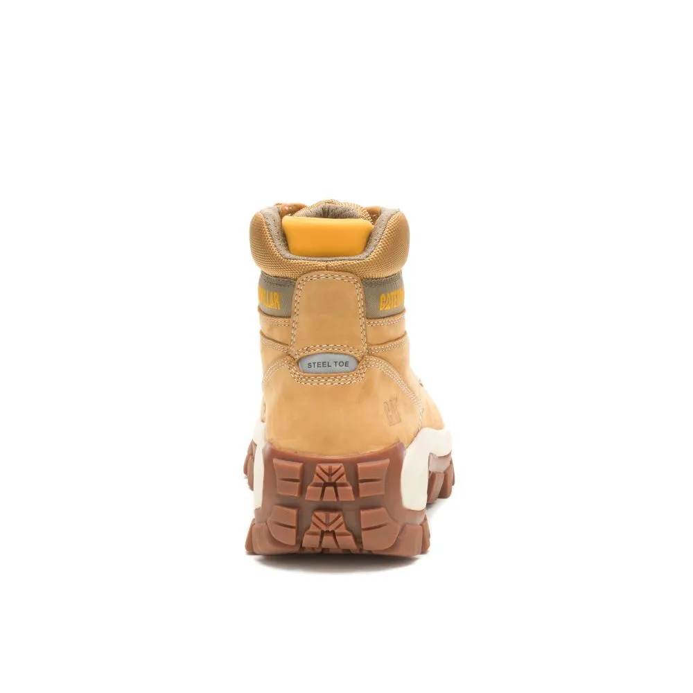 'Caterpillar' Men's 6" Invader Hi EH Steel Toe - Honey Reset