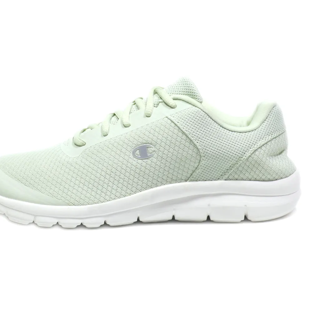 Champion Sport Shoes Leather Green Colour For Women