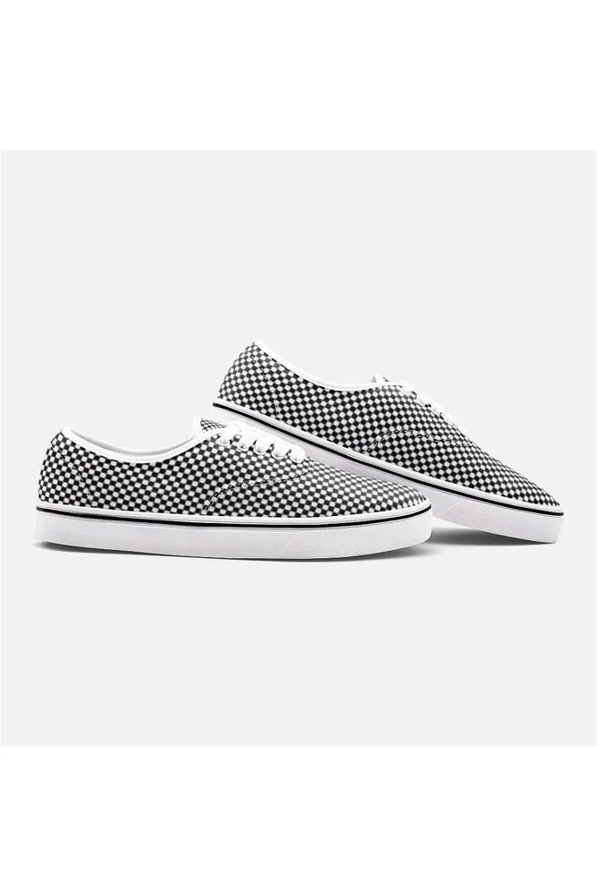 Circles Unisex Canvas Sneakers