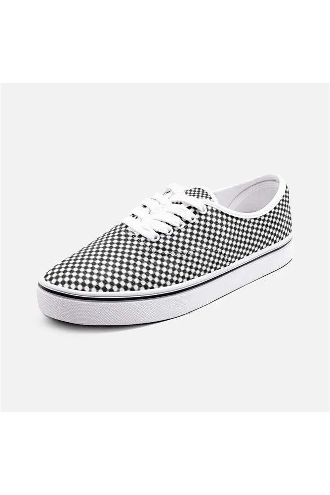 Circles Unisex Canvas Sneakers