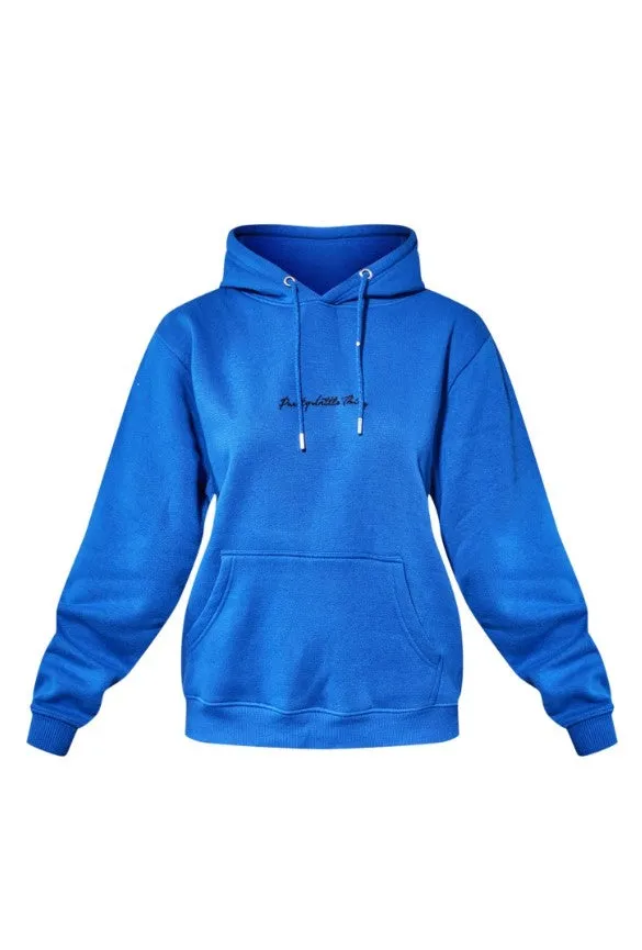 Cobalt Oversized Sweat Hoodie