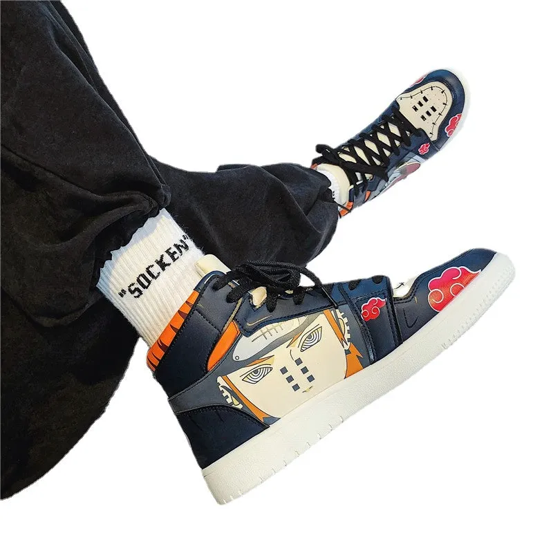 Code Naruto joint aj1 Naruto Payne Air Force One 2024 new trend high-top shoes men V18