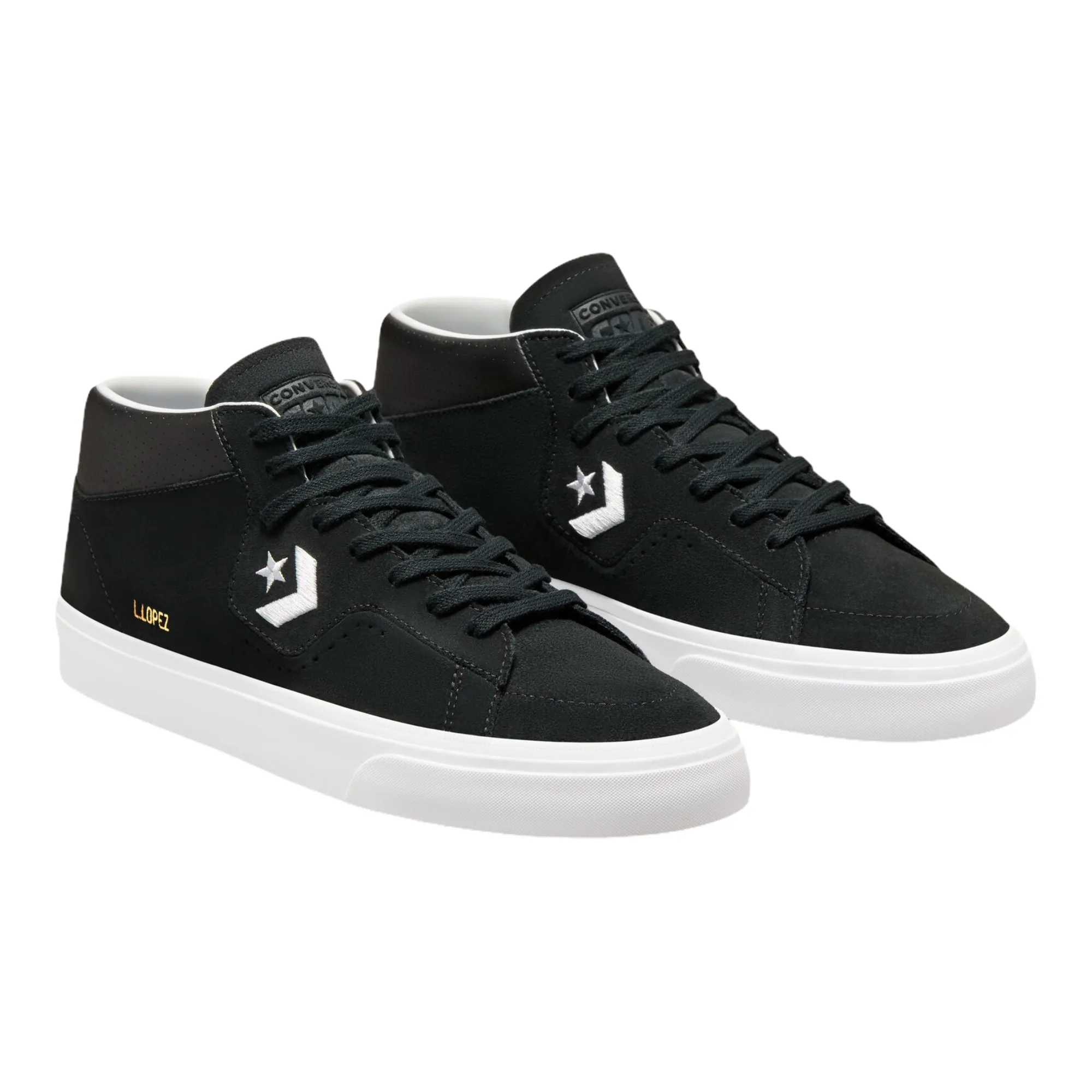 Converse CONS Louie Lopez Pro Mid Black/White