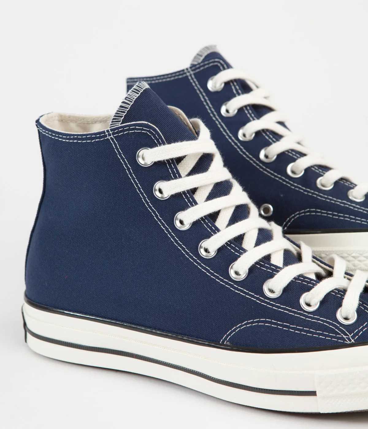 Converse CTAS 70's Hi Recycled Shoes - Midnight Navy / Egret / Black