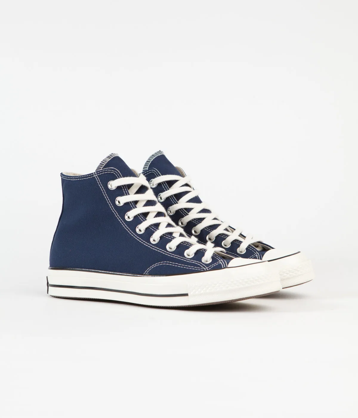 Converse CTAS 70's Hi Recycled Shoes - Midnight Navy / Egret / Black